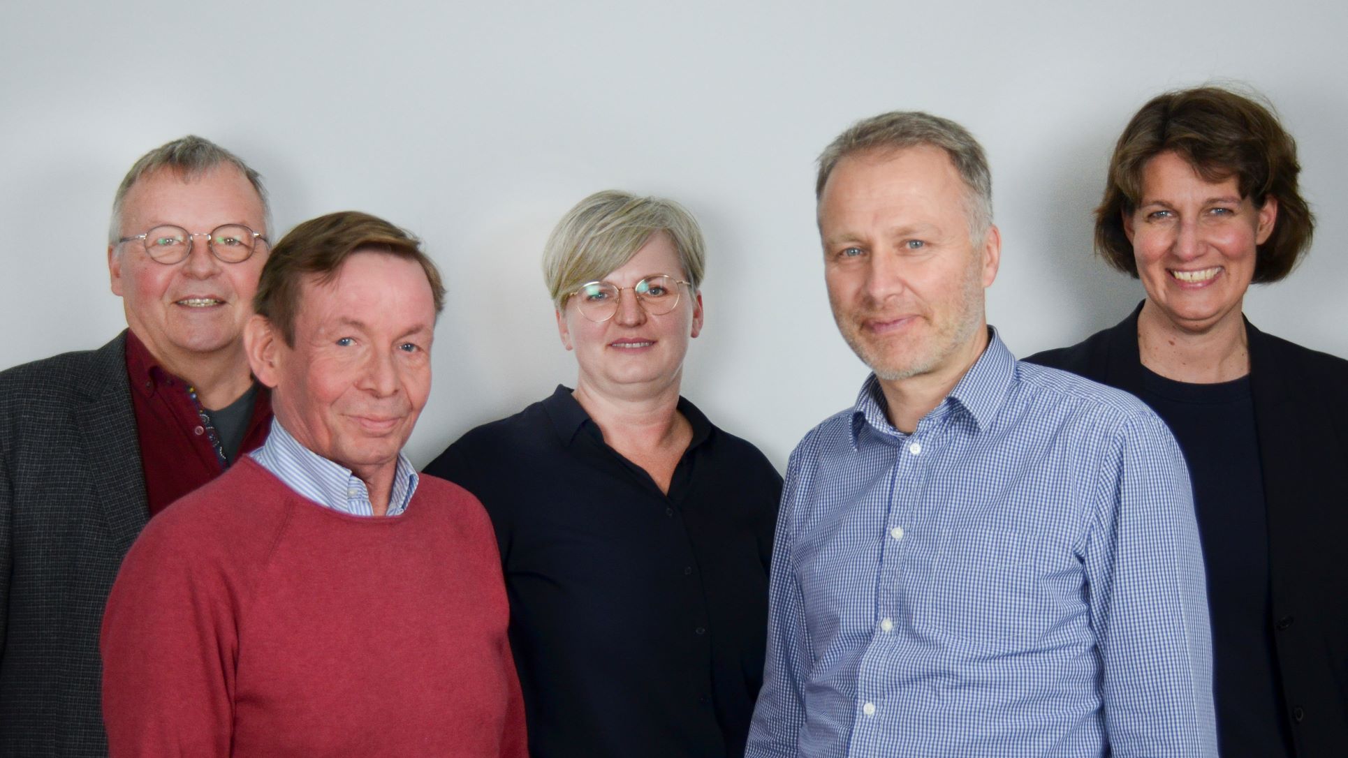 v.l.: Gerald Mennen, Manfred Schmidt, Prof. Dr. Carmen Hack, Prof. Dr. Remi Stork, Vera Kalkhoff