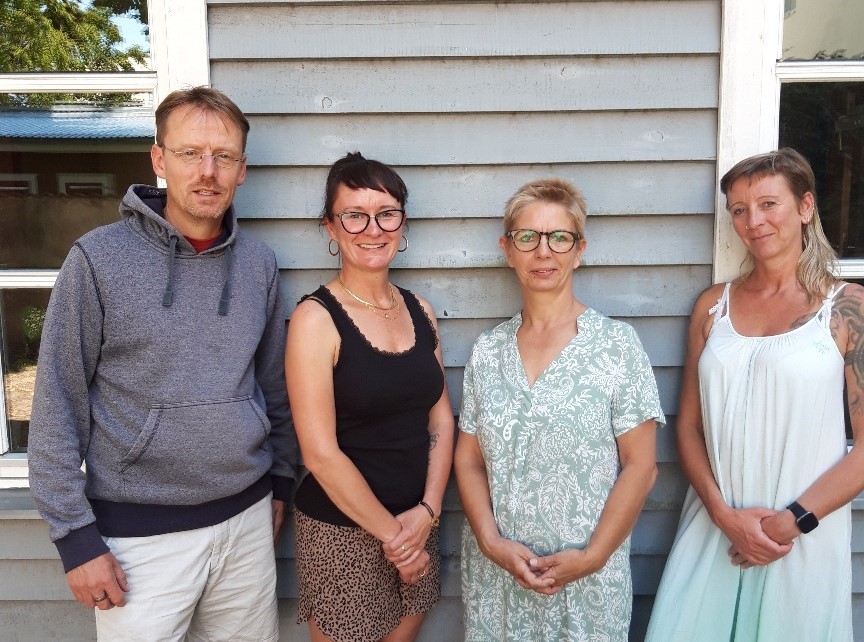 Ikorni Kröger, Antje de Wendt, Sabine Pelny und Mandy Trampe (v.l.)