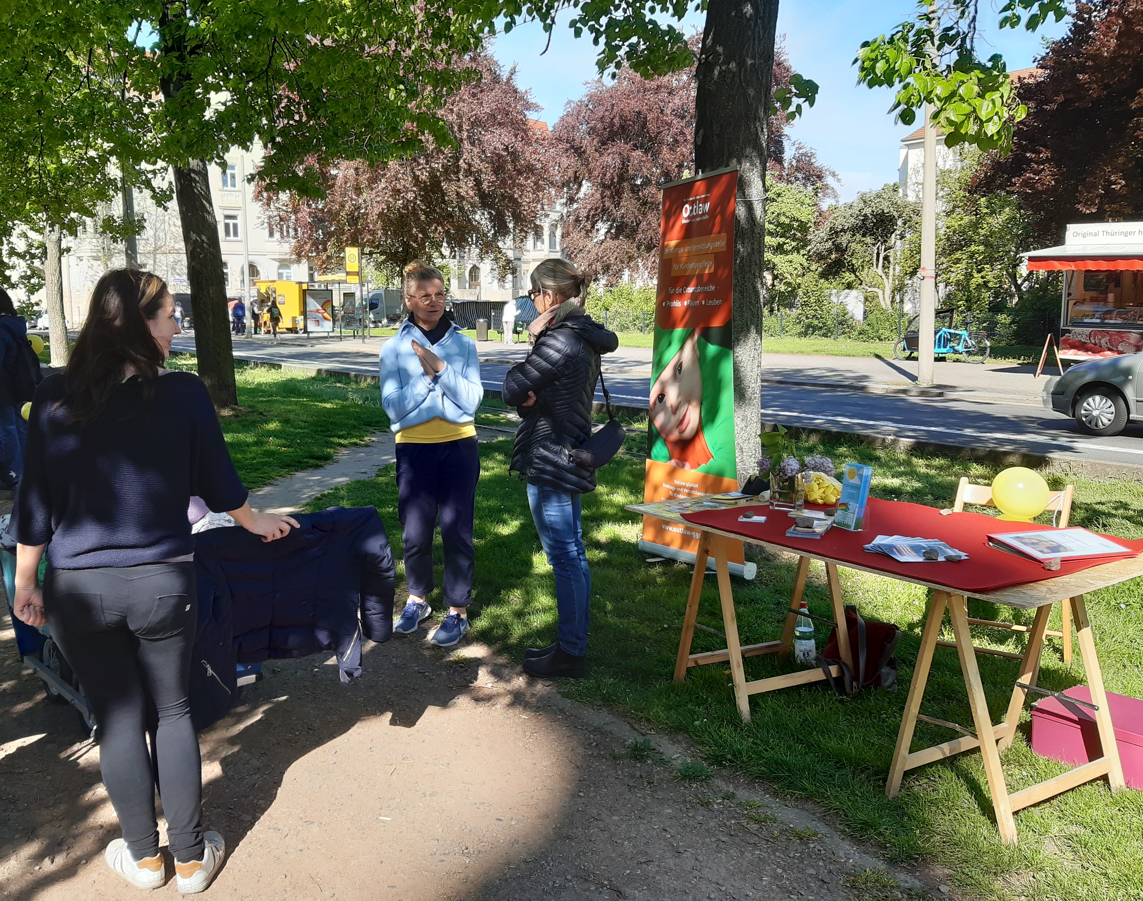 Infostand am Münchner Platz