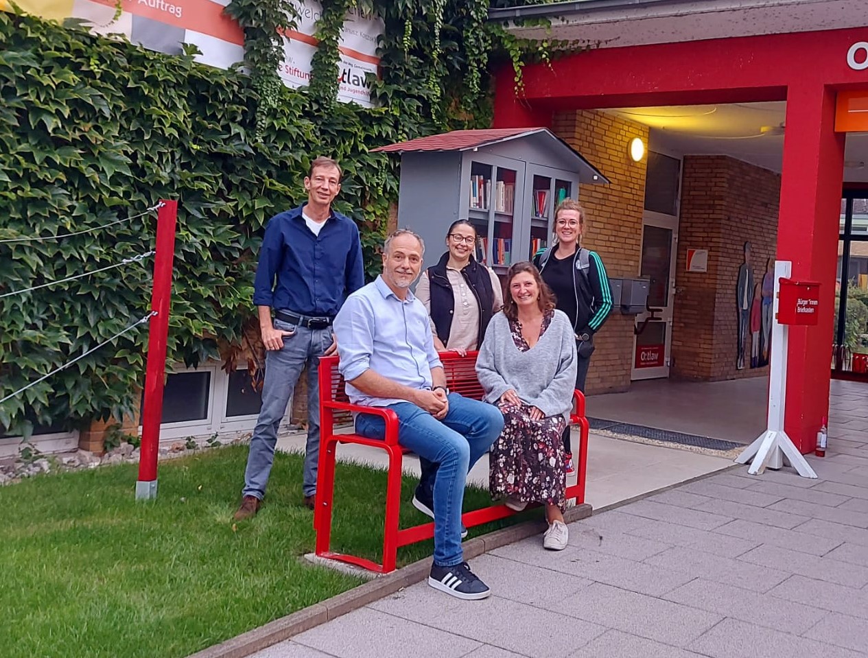 v.l. Thomas Doritz, Michael Stephan, Mehtap Aydin, Natascha Düsing-Lanowski, Ina Schädlich