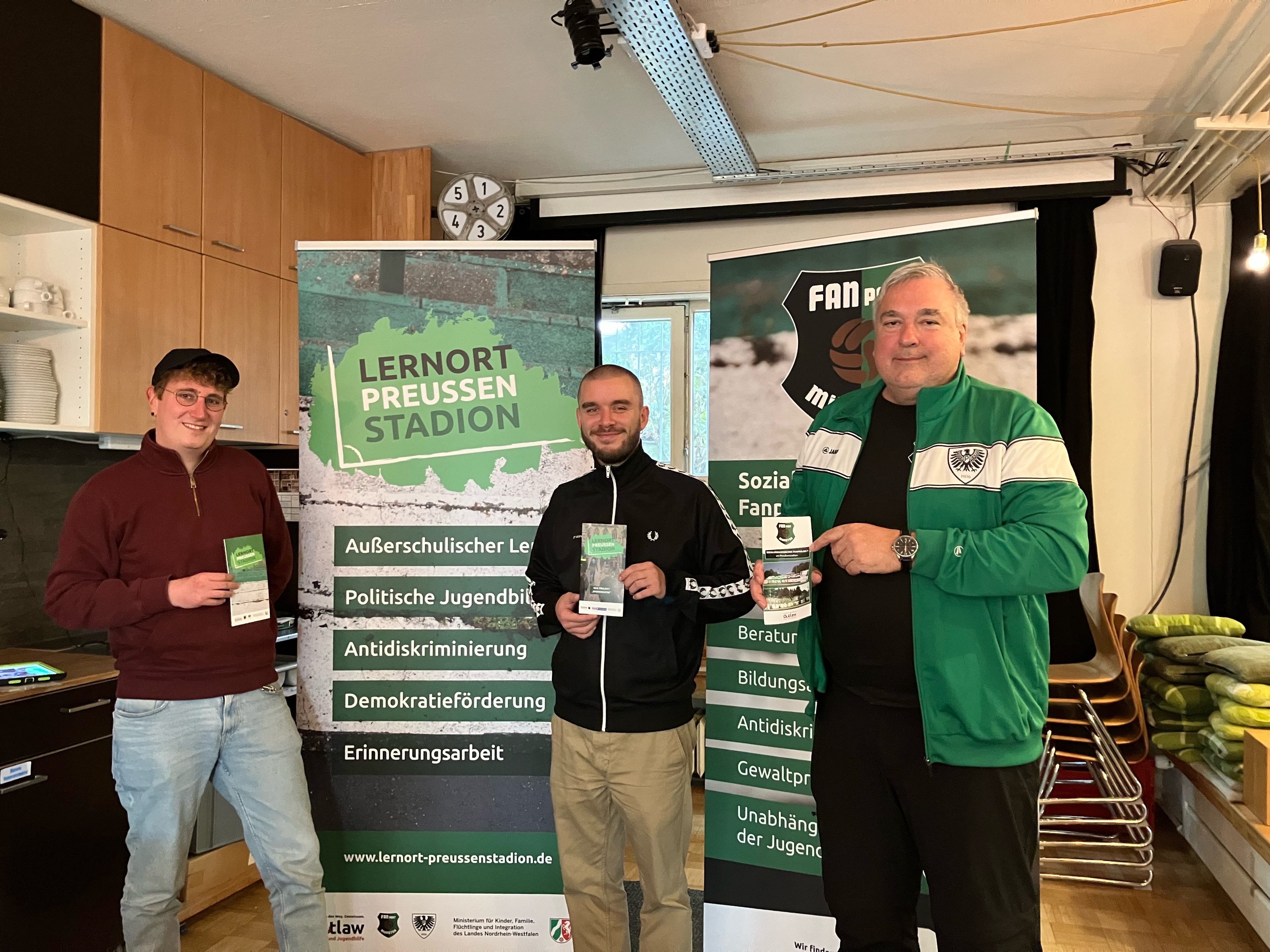 v.l. Leo Heider, David Grevelhörster und Edo Schmidt 