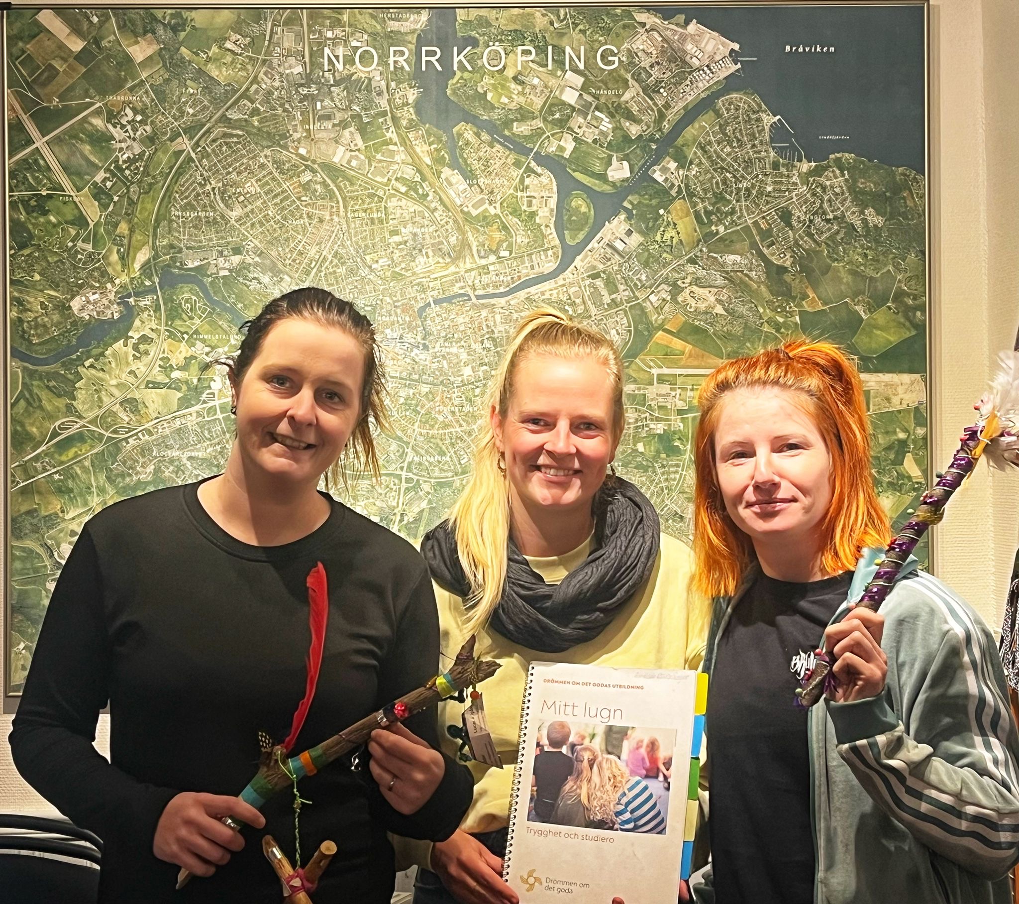 Jana Hildebrandt (Kita Lutherstraße), Anne Bach (Kita Blumenstraße) und Sandra Pötzsch (Mobile Jugendarbeit Torgau)